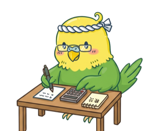 お見積り中の福屋のキャラクター